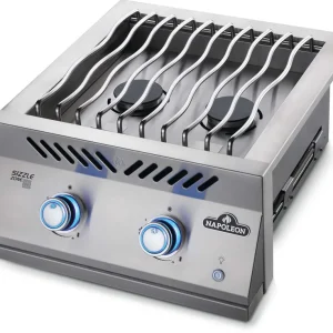 Günstig Napoleon 700 Series BIB18 Einbau-Seitenbrenner, groß 18" Edelstahl für Napoleon Einbau-Gasgrills