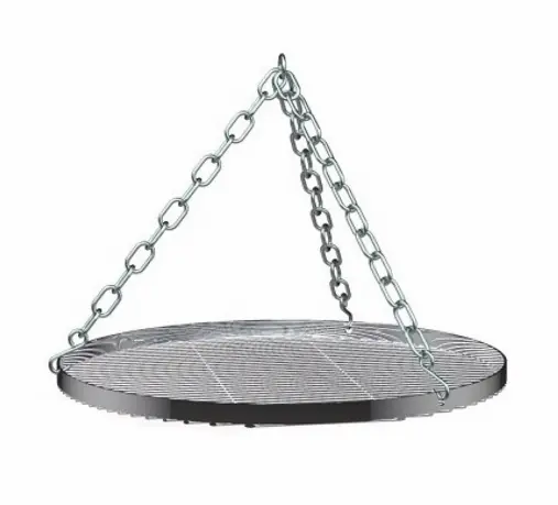 Petromax Hänge-Rost für Dreibein Grillrost Schwenkgrill Ø 50 x 2,7 cm inkl. Kette Meistverkauft