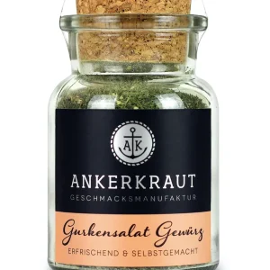 Jetzt Kaufen Ankerkraut Gurkensalat Gewürz Gewürzzubereitung Gewürzmischung im Korkenglas 60 g