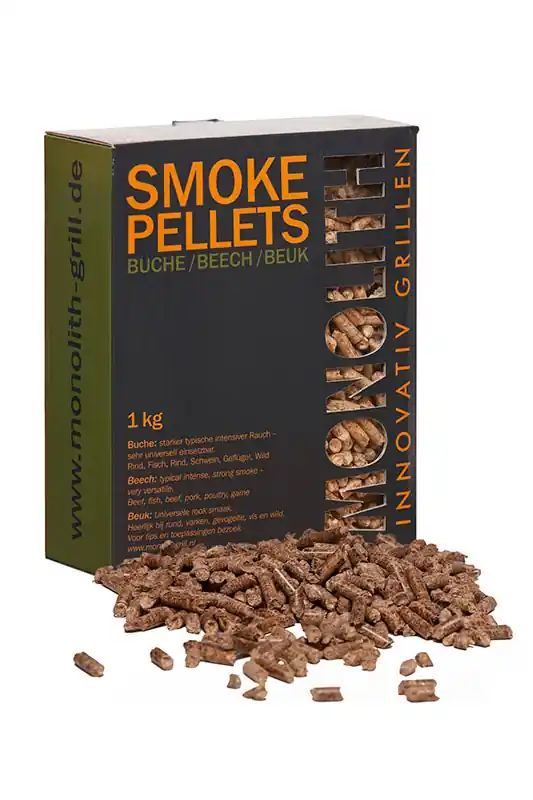 Bestseller Monolith Smoke Pellets Grillpellets Räucherpellets Buche (Beech) 1 kg 201100