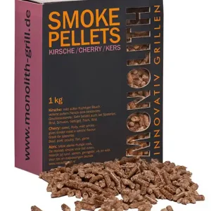 Bestpreis Monolith Smoke Pellets Grillpellets Räucherpellets Kirsche (Cherry) 1 kg 201101