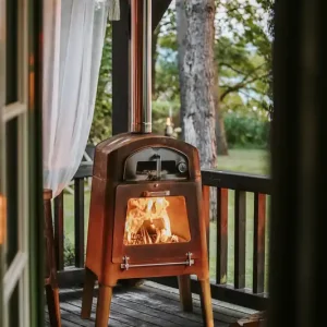 Meistverkauft Masuria Kamin Nexo Corten Multifunktionaler Holzofen, Feuerstelle, Grill und Pizzaofen