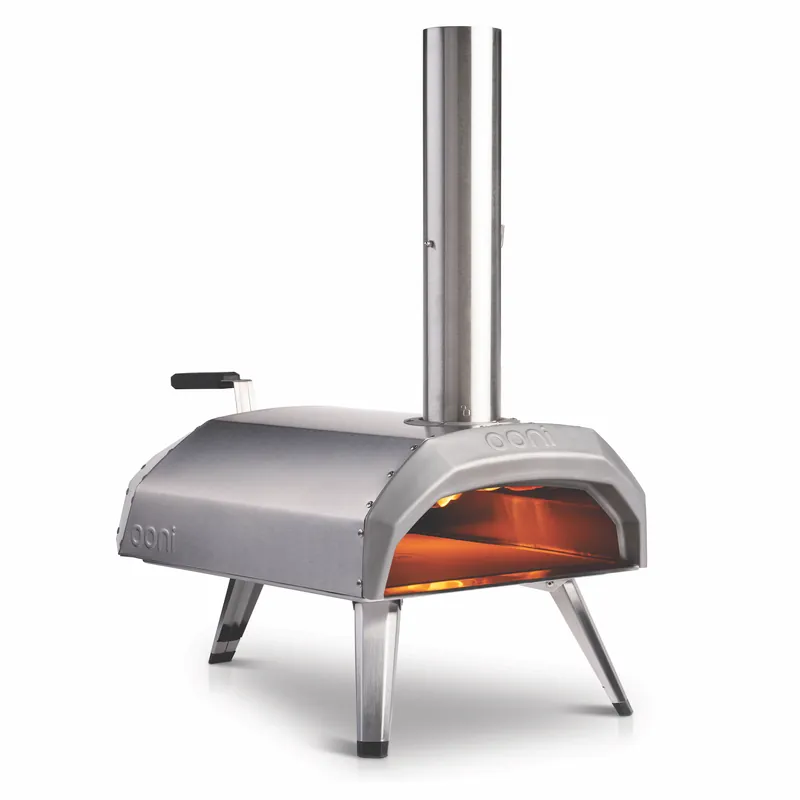 Letzte Chance Ooni Karu 12 Multi-Brennstoff Outdoor Pizzaofen für Holz, Holzkohle und Gas inkl. Pizzastein