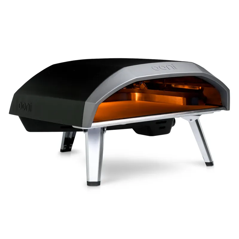 Ooni Koda 16 Gas Pizzaofen groß mit Pyrolyse und Cordierit Pizzastein für 40 cm Pizza Schnäppchen