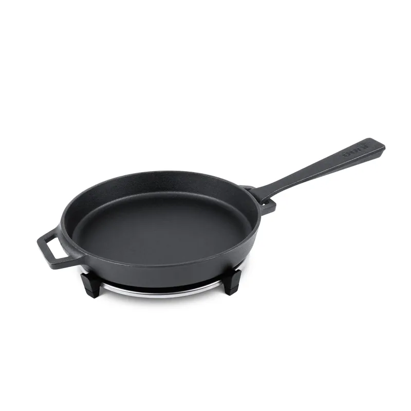 Ooni Gusseisenpfanne Grillpfanne aus Gusseisen 23 cm runde Form Skillet Pan Direktkauf