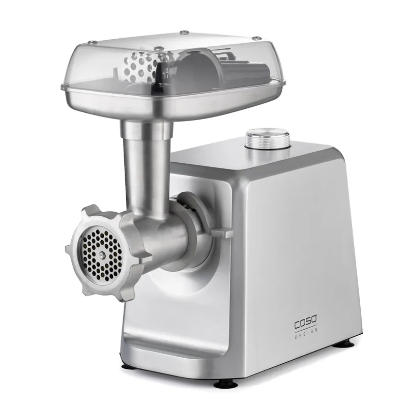 Caso Design FW 2500 Fleischwolf mit leistungsstarkem 2500 Watt Motor inklusive Burgerpresse Knallerangebot