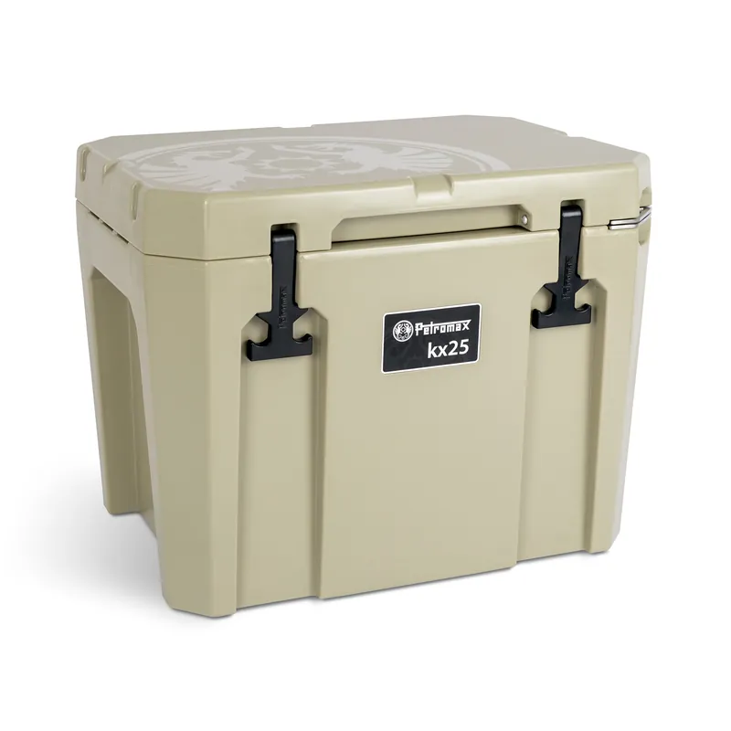 Top-Preis Petromax Kühlbox 25 Liter kx25 Sand für Camping, Angeln und Picknick / Stromunabhängig