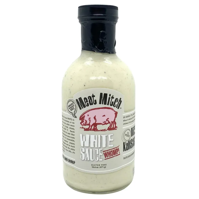 Meat Mitch White Sauce Whomp! BBQ-Sauce 480 ml Grillsauce MM-2093 Preisknaller