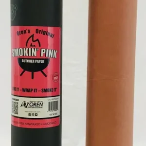 Solange Der Vorrat Reicht Oren Pink Butcher Paper 18” Metzgerpapier Breite 45,72 cm x Länge 45,72 m