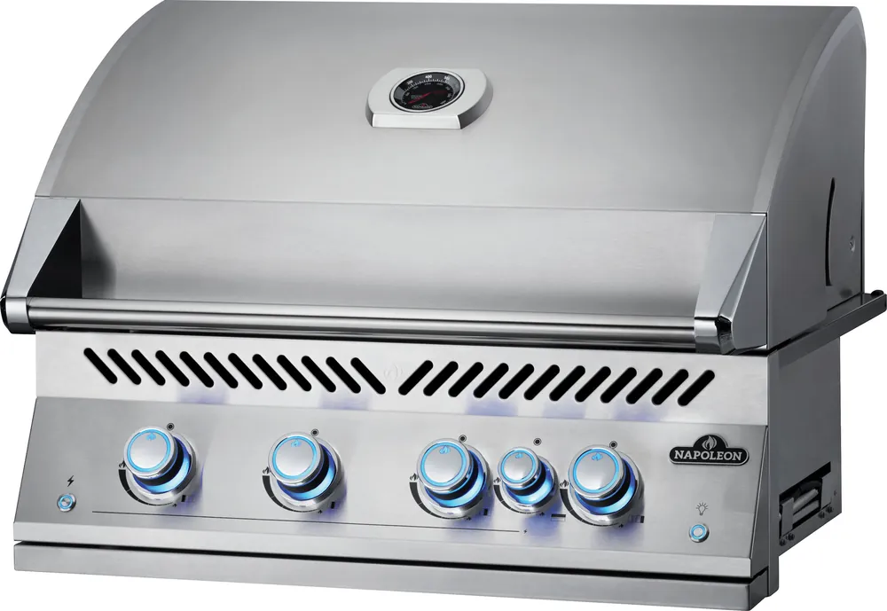 Napoleon BIG32 Einbau-Gasgrill 700-Series 32" Edelstahl inkl. Drehspieß BIG32RBPSS-1-DE Solange Der Vorrat Reicht