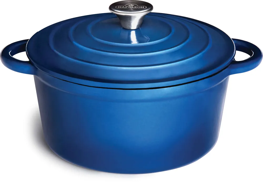 Napoleon Bräter aus Gusseisen emailliert Ø 23 cm 4 Liter Dutch Oven 70152 Preiswert