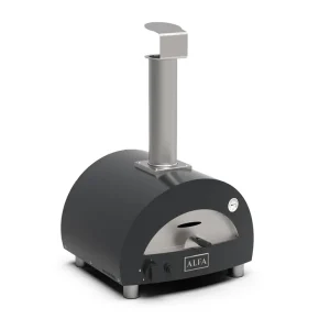 Alfa Forni Tragbarer Gas Pizzaofen MODERNO PORTABLE Schiefer Grau FXMD-PT-GGRA-DE Neu