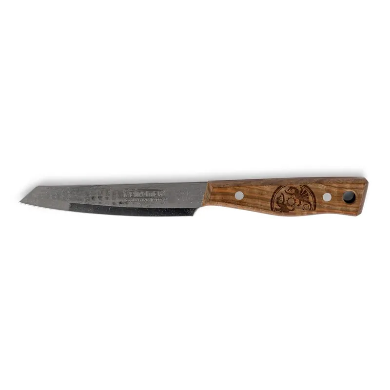 Petromax Allzweckmesser 14 cm Klinge aus rostfreiem Stahl mit Griff aus Walnussholz Knallerangebot