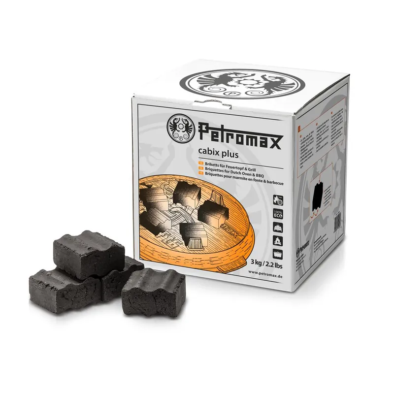Bestseller Petromax Cabix Plus Briketts für Feuertopf und Grill 3 kg