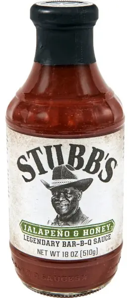Schneller Versand Stubbs Jalapeno & Honey Bar-B-Q Sauce 450 ml ST-244