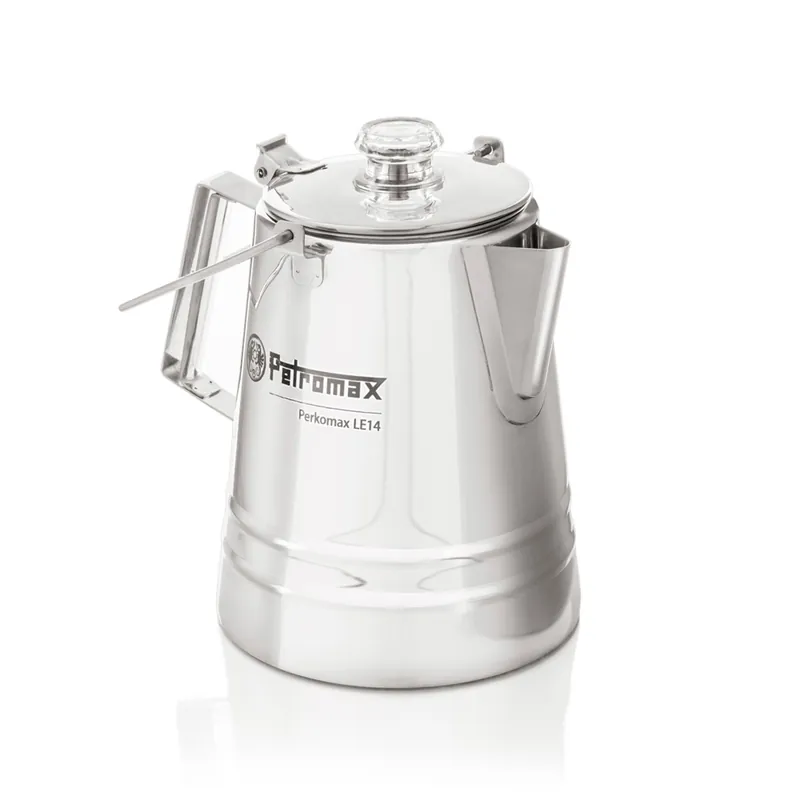 Angebot Petromax Perkolator Perkomax le14 aus Edelstahl 2,1 Liter Kaffee-/Teekanne