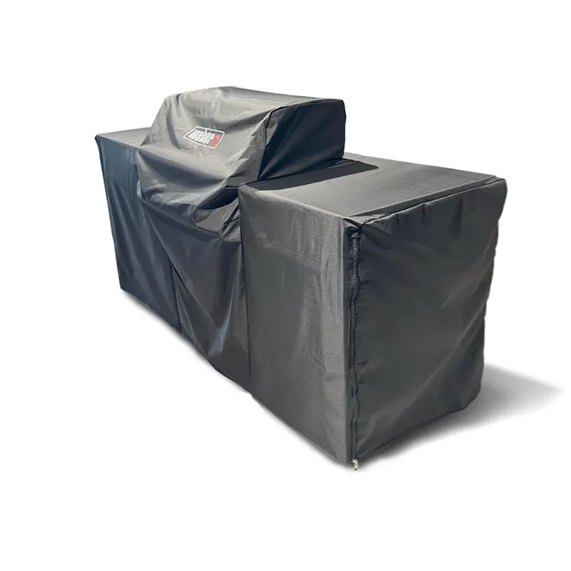 BBQ Kitchen Premium Abdeckhaube für 2 Module, Spirit 3-Brenner Grill zentral platziert Mega-Angebot