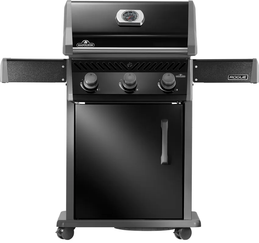 Napoleon Rogue 425 Schwarz Gasgrill 3 Brenner R425PK-2-DE Heißes Angebot