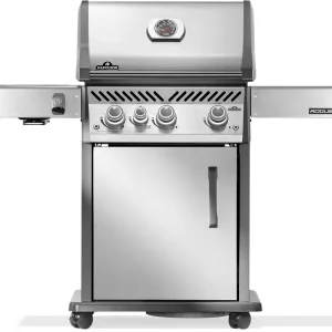 Napoleon Rogue Pro 425 Edelstahl Gasgrill mit SIZZLE ZONE Seitenbrenner RP425SIBPSS-2-DE Billig