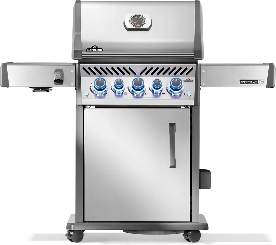 Napoleon Rogue PRO-S 425 Edelstahl Gasgrill mit SIZZLE ZONE & Edelstahl Rosten RPS425RSIBPSS-2-DE Preisknaller