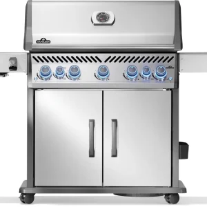 Napoleon Rogue PRO-S 625 Edelstahl Gasgrill mit SIZZLE ZONE & Edelstahl Rosten RPS625RSIBPSS-2-DE Must-Have