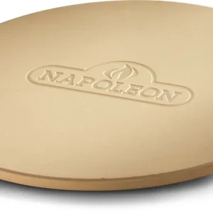 Markenprodukt Napoleon PRO Pizzastein Ø 38 cm zum Backen von Pizza, Flammkuchen, Brot, uvm. 70084