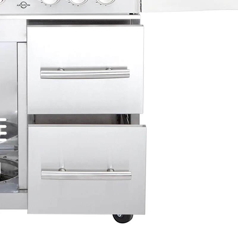 ALLGRILL Schubladen-System rechts für Gasgrill Modular CHEF XL Edelstahl (988) Nur Für Kurze Zeit