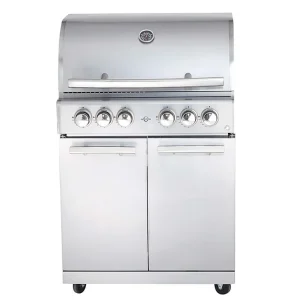 ALLGRILL Gasgrill CHEF L Edelstahl Modular Grundmodell 4 Brenner, Backburner (500904) Online Kaufen