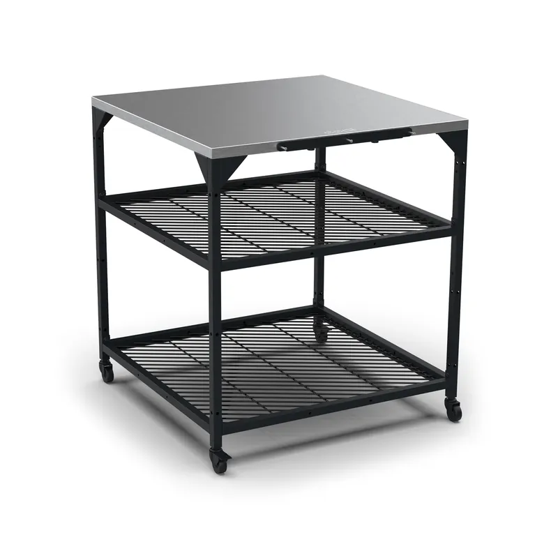 Top-Preis Ooni Modultisch V2 - Large 80 x 80 x 90 cm modulares Tischsystem für Pizzaöfen und Zubehör