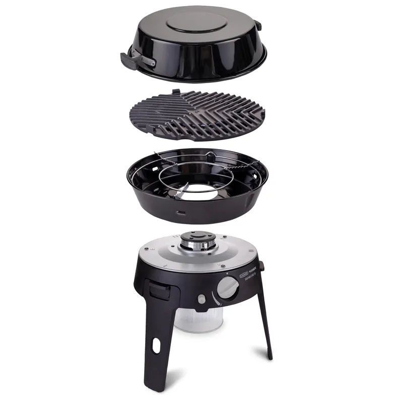 Markenprodukt Cadac Safari Chef 30 HP Combo Gasgrill Campinggrill ø 30 cm 6546C-20-EU