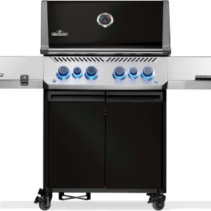 Napoleon Prestige 500 Schwarz Gasgrill mit SIZZLE ZONE & Heckbrenner P500VRSIBPK-DE Sonderaktion