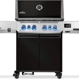 Napoleon Prestige 500 Connected Schwarz Gasgrill mit SIZZLE ZONE & Heckbrenner P500VXRSIBPK-DE Abverkauf