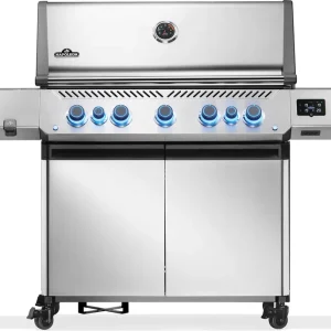 Napoleon Prestige 665 Connected Edelstahl Gasgrill mit SIZZLE ZONE & Heckbrenner P665VXRSIBPSS-DE Heißes Angebot
