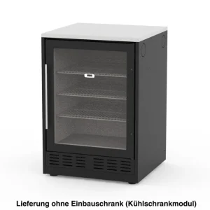 BBQ Kitchen Kühlschrank (ohne Einbauschrank) für modulare Außenküche 3401009 Markenprodukt