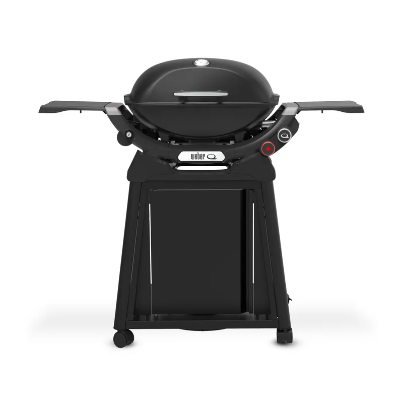 Weber Q 2800N+ Gasgrill mit Seitentischen und Premium-Rollwagen Black 1501124 Wochenendangebot