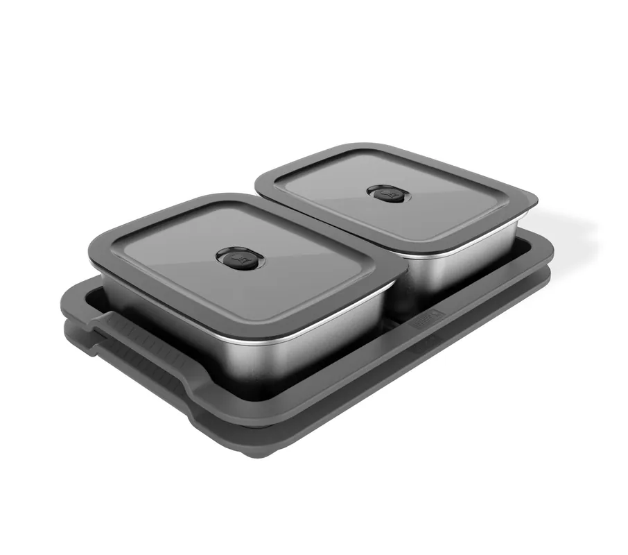 Nur Heute Weber WORKS Serviertablett-Set - Einsetzbar in Seitentisch 3400220