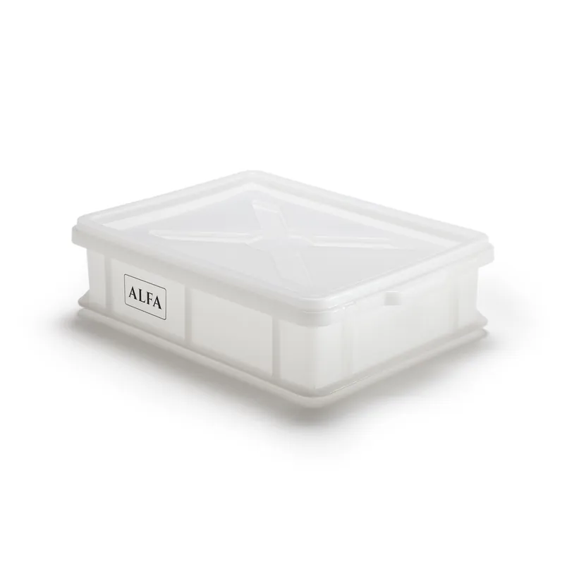 Alfa Forni Teigballen Box 40 x 30 cm inkl. Deckel aus Kunststoff AC-SPDBOX Highlight