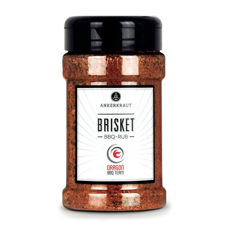 Kracherpreis Ankerkraut Brisket by Dragon BBQ Rub Gewürzmischung Trockenmarinade 230 g im Streuer