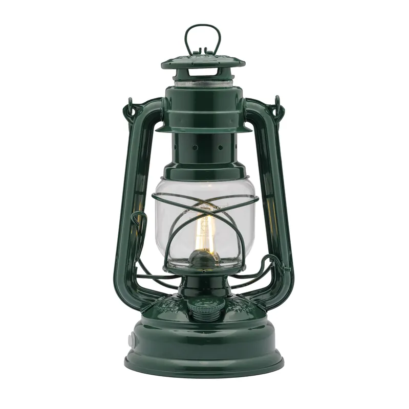 Schnäppchen Feuerhand LED Laterne Baby Special 276 Moss Green Dimmbar