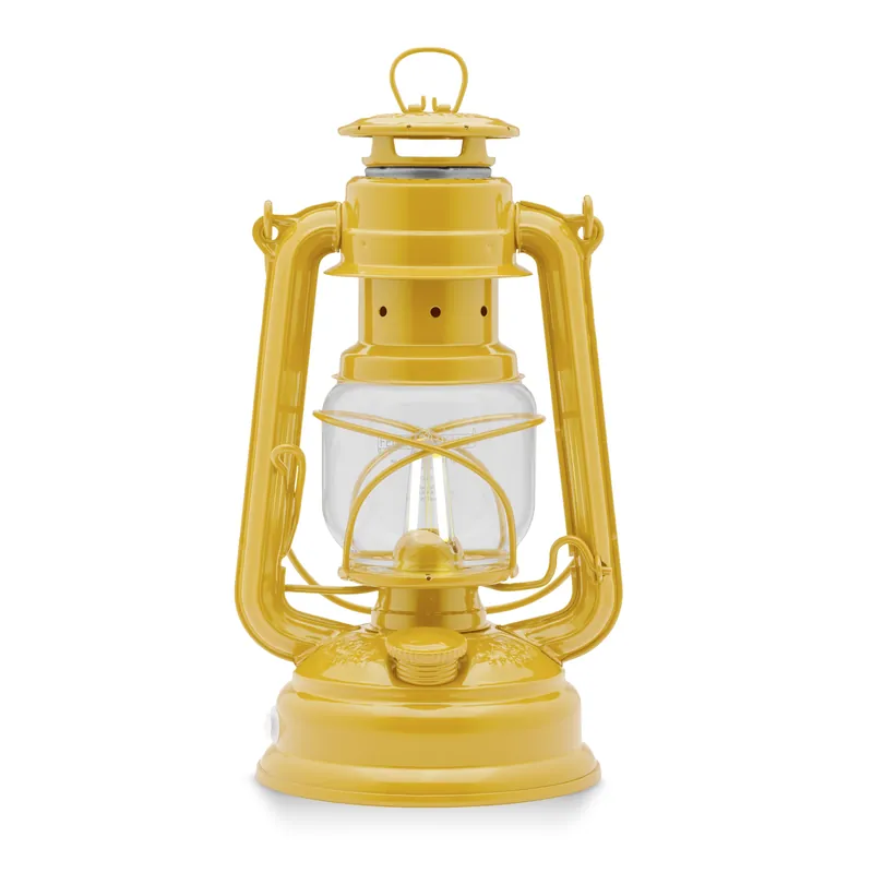 Direktkauf Feuerhand LED Laterne Baby Special 276 Signal Yellow Dimmbar