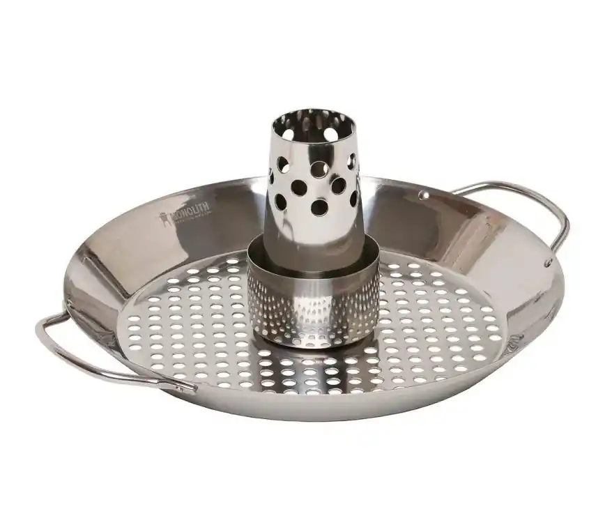 Monolith Chicken Roaster Geflügelhalter aus Edelstahl Ø 30,5 cm 206008 Preisknaller