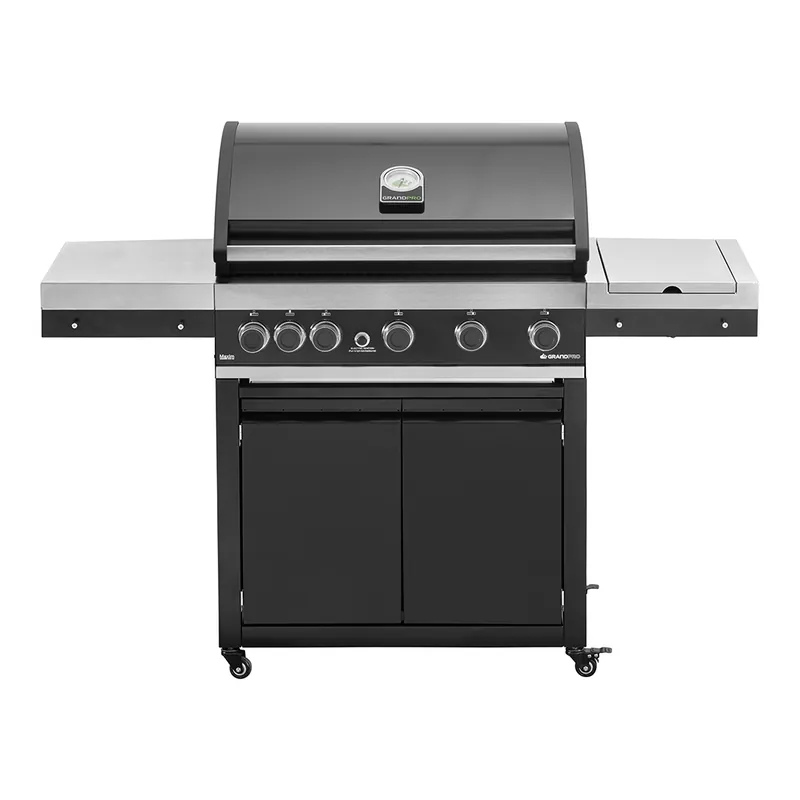 Markenware Grandpro Gasgrill Maxim G5 Trolley 5 Brenner, 1 Seitenbrenner, 1 Infrarot-Heckbrenner K05000413A