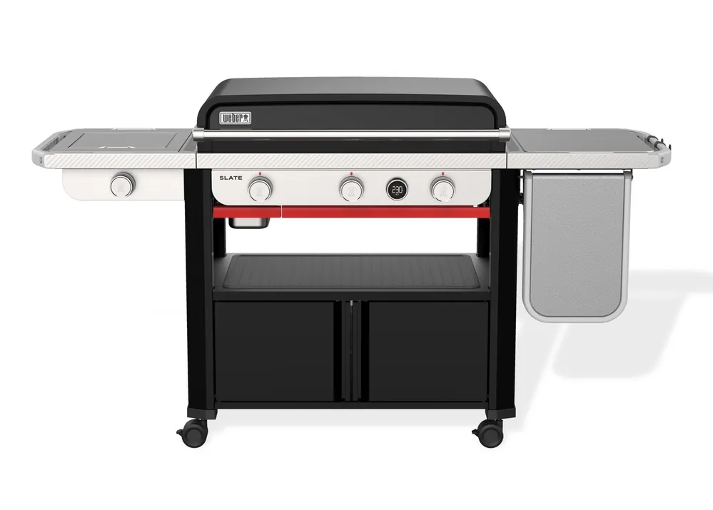 Weber Slate GPSB 76 cm Premium Plancha Gasgrill Black 1500235 Top-Preis