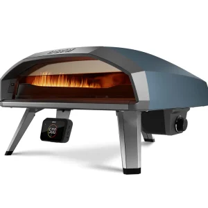Highlight Ooni Koda 2 PRO Gas Pizzaofen 50 mBar Slate Blue Outdoor Pizzaofen mit 45 cm Koch- und Backfläche