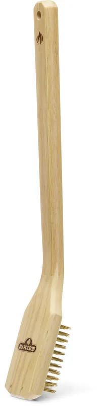 Saisonangebot Napoleon Essential Grillbürste mit Messingborsten und Holzgriff GABR003