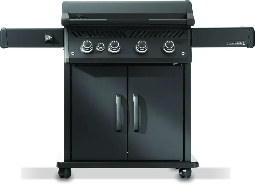 Napoleon Phantom Rogue PRO 30 Plancha Gasgrill Mattschwarz mit SIZZLE ZONE RP30FTSIBPK-DE-PHM Letzte Chance
