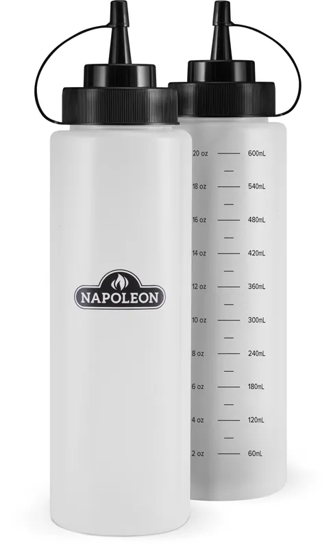 Napoleon Dosierflaschen Squeeze Bottles 2 Stück je 750 ml GACP004 Schnäppchen