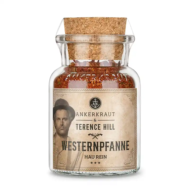 Angebot Ankerkraut Westernpfanne (Terence Hill) Gewürzzubereitung im Korkenglas 100 g