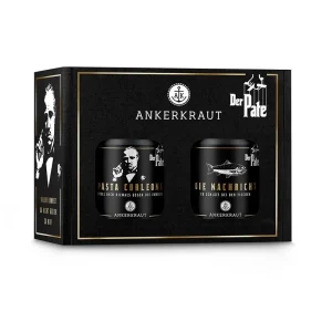 Ankerkraut La Famiglia (Der Pate) Gewürz-Box - 2 Gewürzmischungen im Korkenglas 170 g Neu