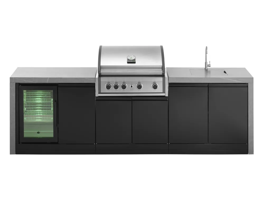 Jetzt Kaufen Grandpro Outdoorküche 274 Waterfall Series Küchenmodul mit Pro Elite Gasgrill G274PE45FS